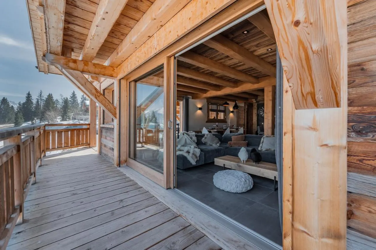 Chalet B Ski Aux Pieds Villa Les Saisies